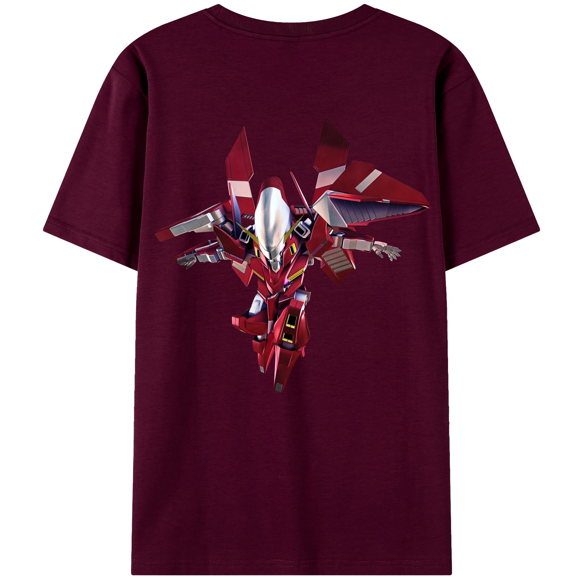 （画像用） 機動戦士ガンダム Mobile Suit Gundam レディース半袖Tシャツ(バックプリント)